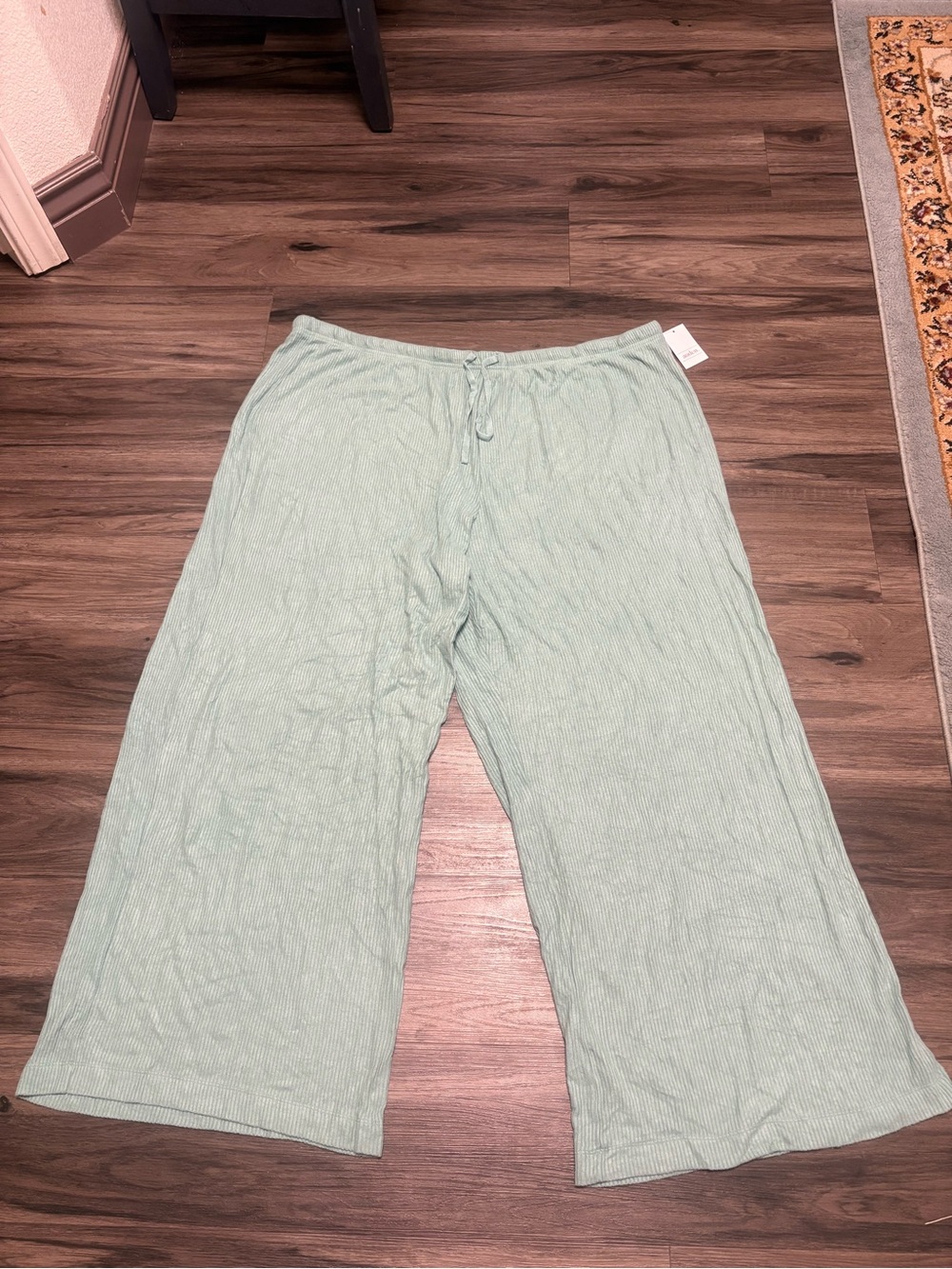 Auden Mint Ribbed Knit Top - Picture 5 of 8